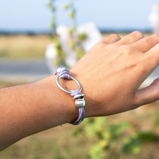 BRACELET Femme cordon  BOWLING