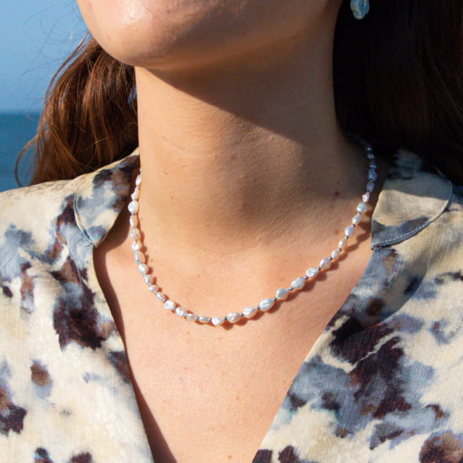 COLLIER PERLE FEMMERIVIERE