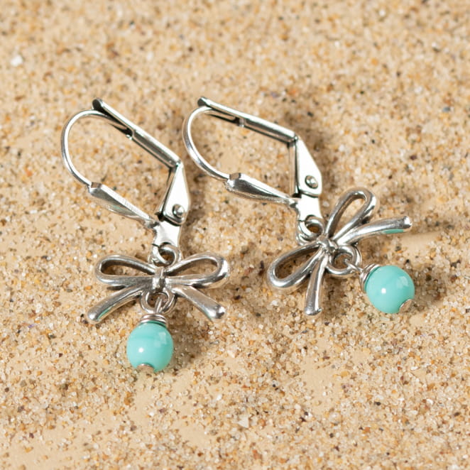 BOUCLES D'OREILLES ENFANT  NOEUD