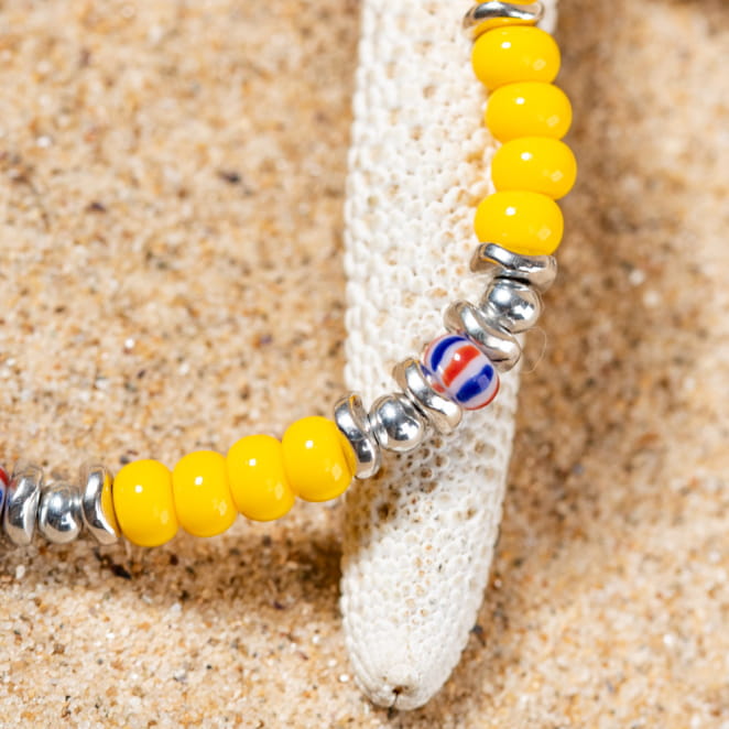 Retour de plage, une entreprise locale engagée dans le développement durable qui créée et fabrique des bijoux fantaisies made in France sur l’Île d’Oléron.