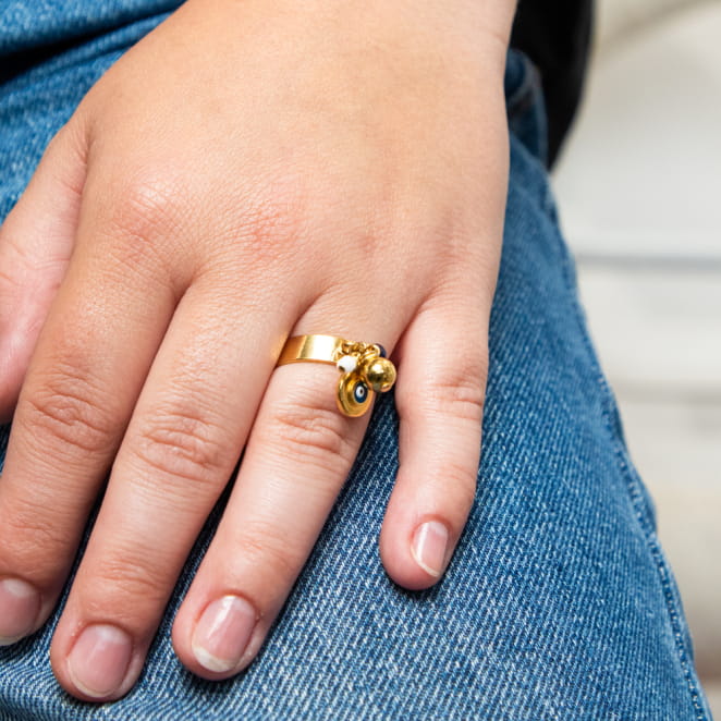 BAGUE RÉGLABLE FEMME  GRECE