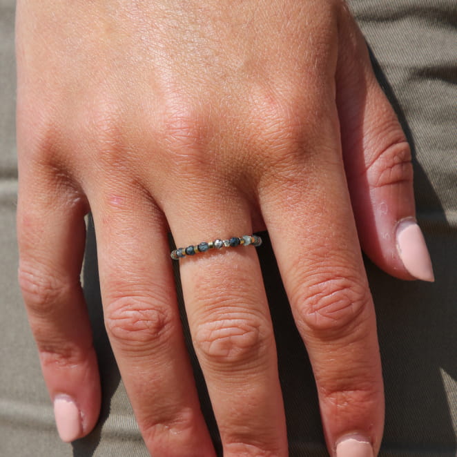 BAGUE FEMME ELASTIQUE NUAGE