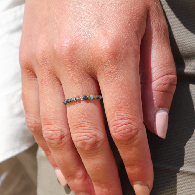 BAGUE FEMME ELASTIQUE NUAGE