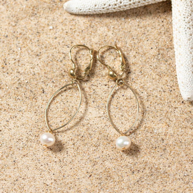 Boucles d'oreilles artisanales et made in France