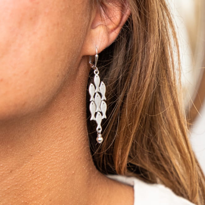 BOUCLES D'OREILLES FEMMEBANC