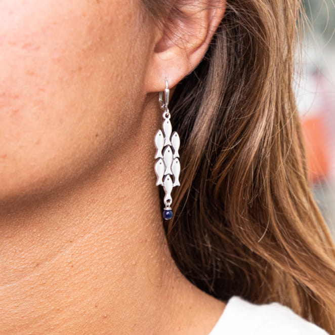 BOUCLES D'OREILLES FEMME BANC