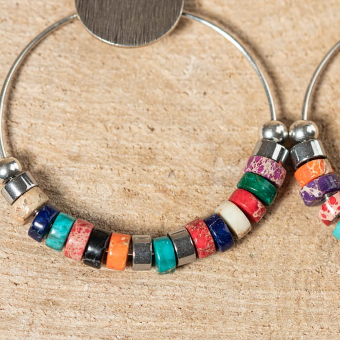 BOUCLES D'OREILLES femme MEXICO