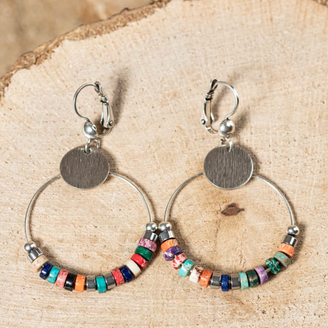 BOUCLES D'OREILLES femme MEXICO