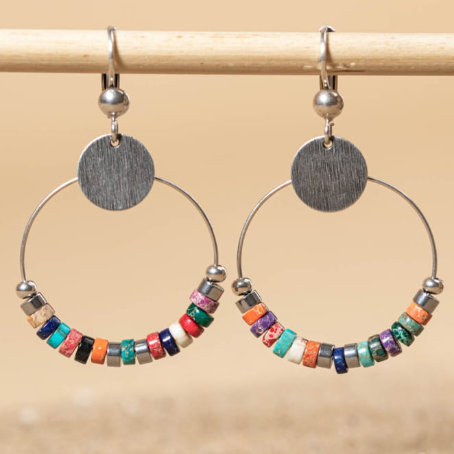 BOUCLES D'OREILLES femme MEXICO