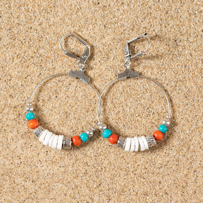 BOUCLES D'OREILLES femme OAXACA