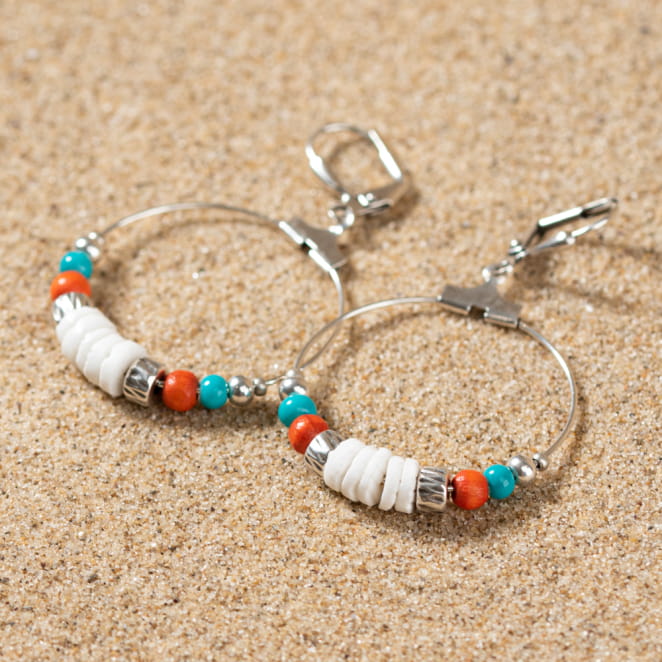 BOUCLES D'OREILLES femme OAXACA