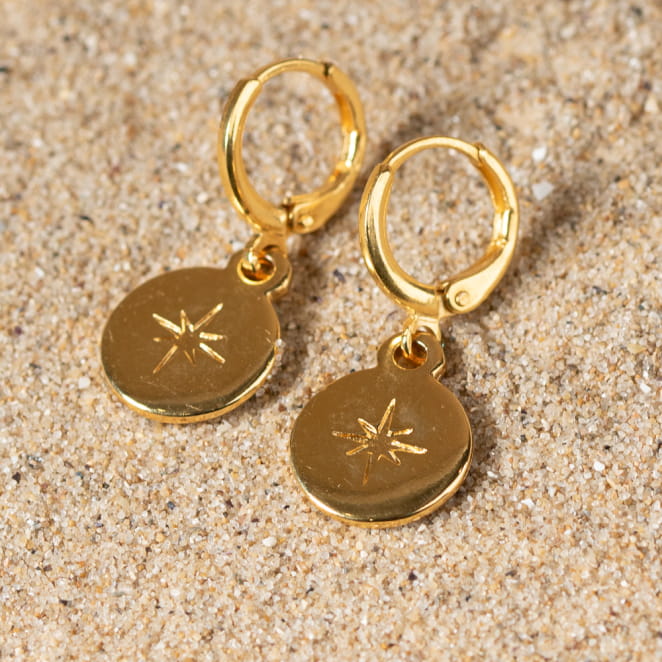 BOUCLES D'OREILLES créoles CATHERINE