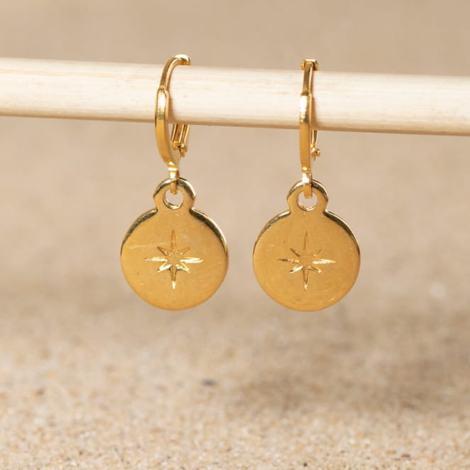 BOUCLES D'OREILLES créoles CATHERINE