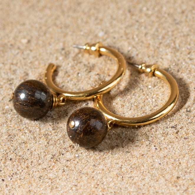 BOUCLES D'OREILLES  créoles  EJADE