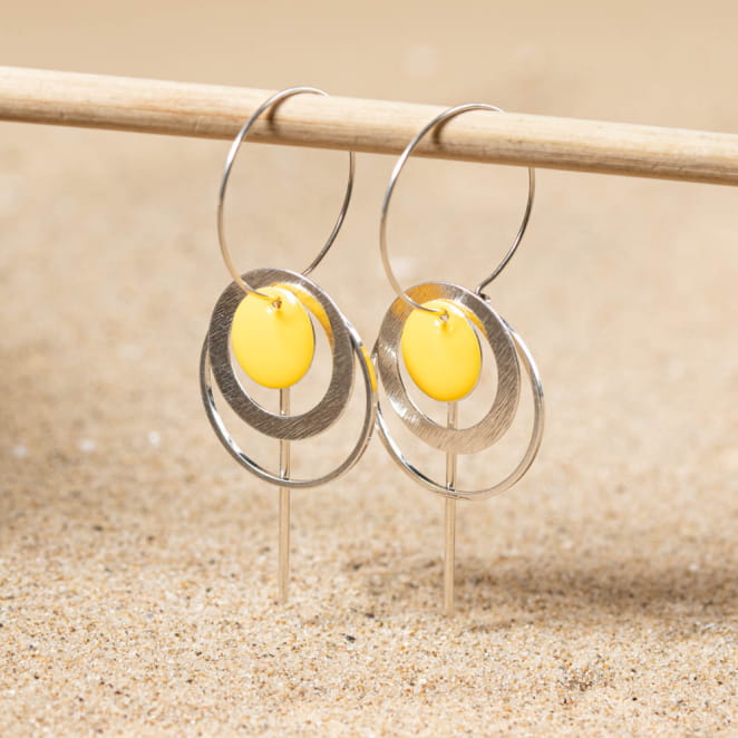 BOUCLES D'OREILLES créoles EVIAN