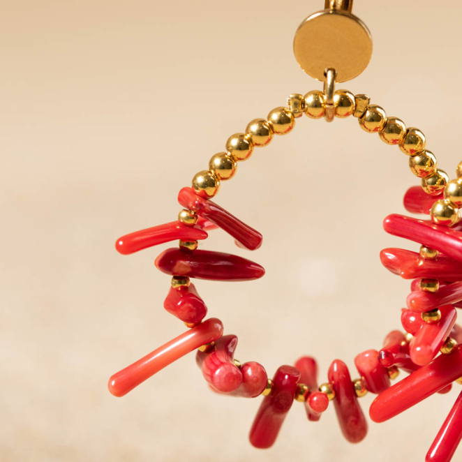 BOUCLES D'OREILLES femme LAGON