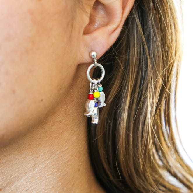 BOUCLES D'OREILLES PERLESKELELE