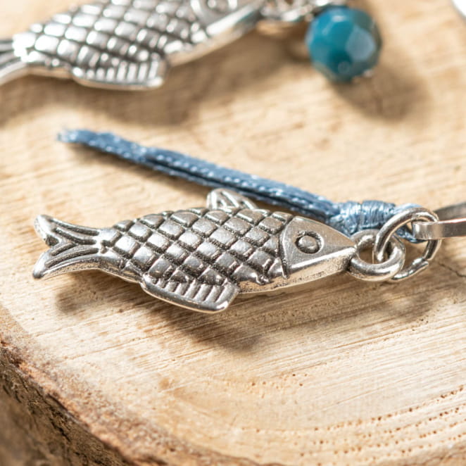 BOUCLES D'OREILLES FEMME CARPE