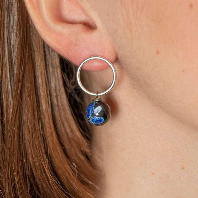 BOUCLES D'OREILLES créoles RAYON