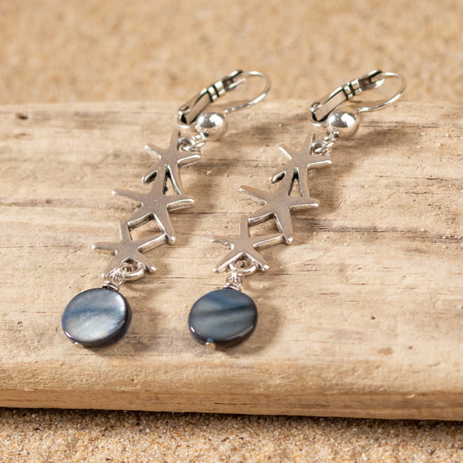 BOUCLES D'OREILLES PENDANTES SILADEN