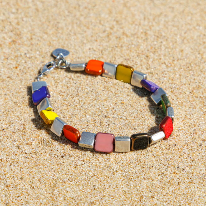 BRACELET perles femme MOSAIK