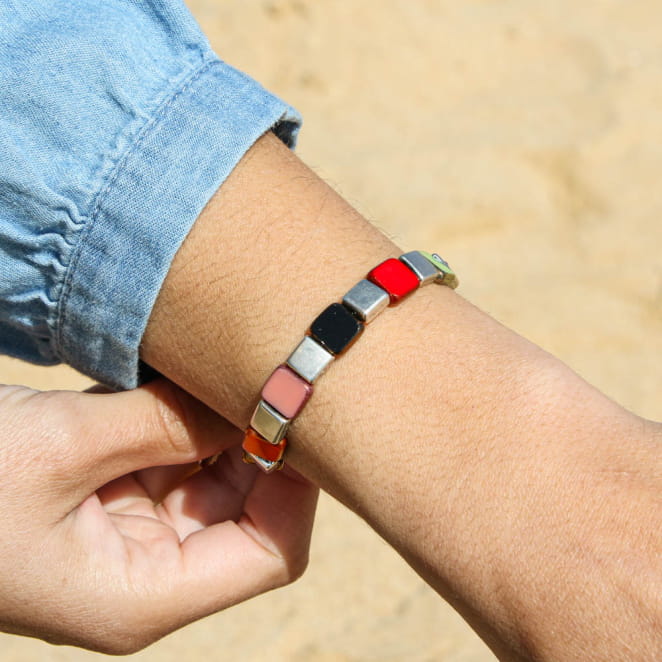 BRACELET perles femme MOSAIK