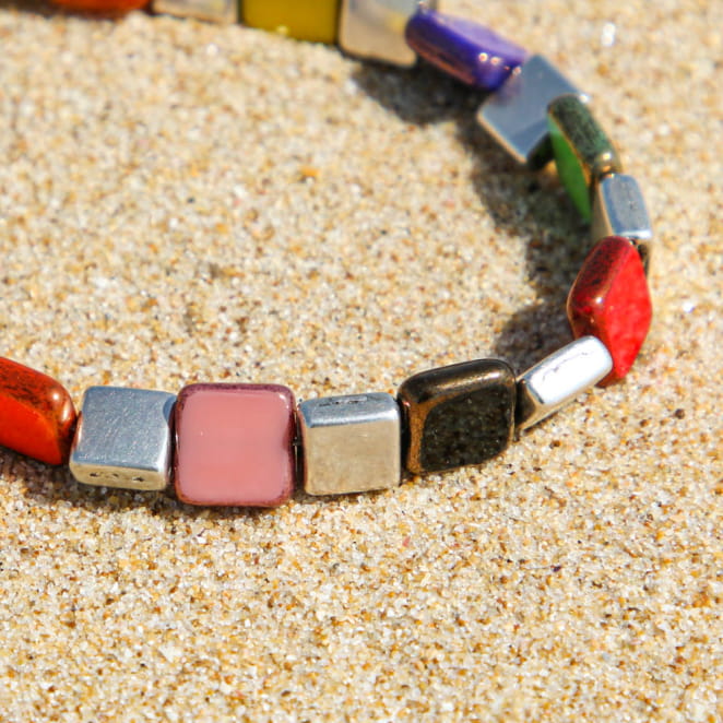 BRACELET perles femme MOSAIK