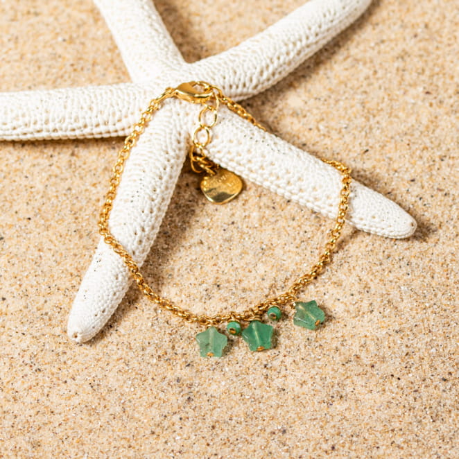 Retour de plage, une entreprise locale engagée dans le développement durable qui créée et fabrique des bijoux fantaisies made in France sur l’Île d’Oléron.