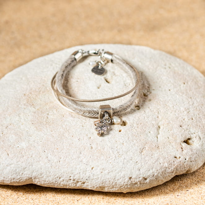 Retour de plage, une entreprise locale engagée dans le développement durable qui créée et fabrique des bijoux fantaisies made in France sur l’Île d’Oléron.