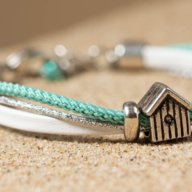 BRACELET Femme cordon PAILLOTE