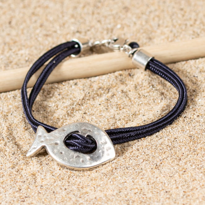 BRACELET Femme cordon  POISSON