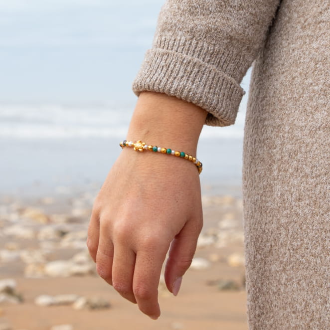 Découvrez Tulum, un bijou inspiré de l’océan fabriqué artisanalement sur l’île d’Oléron.