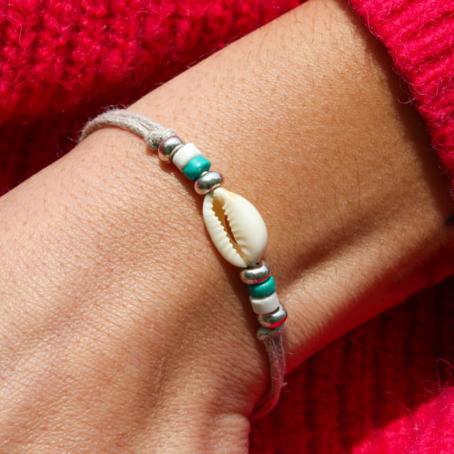 BRACELET FEMME COQUILLAGE VAMOS