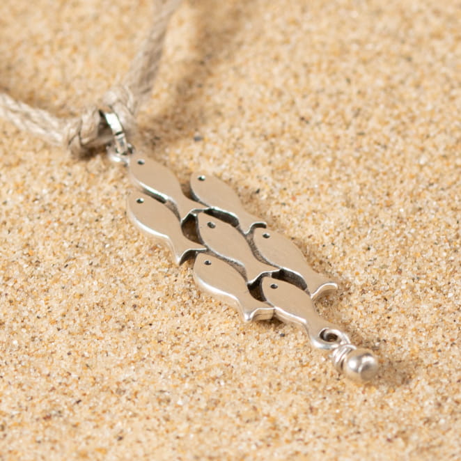 COLLIER FEMME PENDENTIFBANC