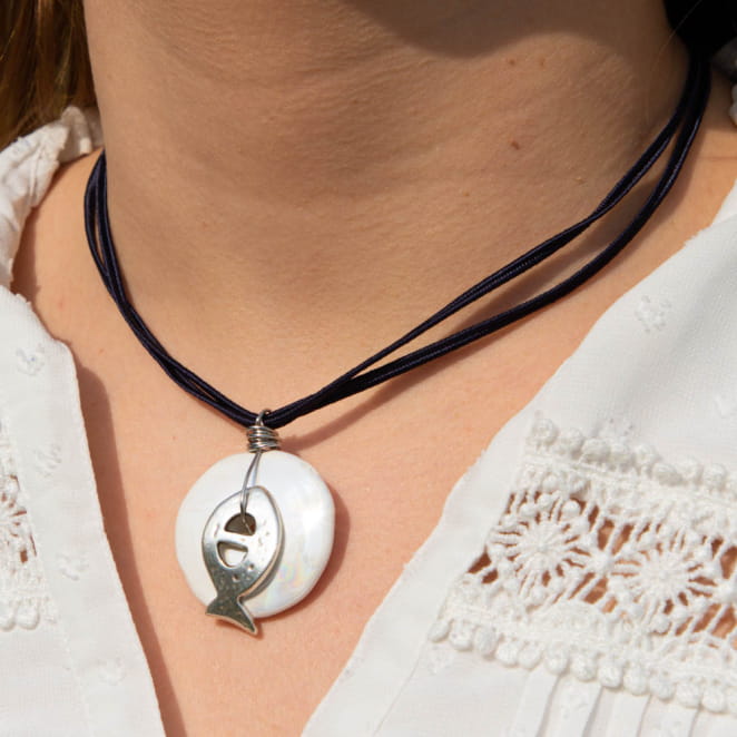 COLLIER FEMME PENDENTIFCERAM