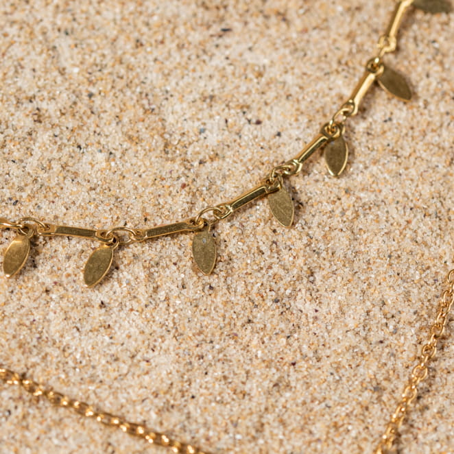 Les bijoux Retour de plage sont des bijoux fantaisie authentiques et uniques faits de perles naturelles qui racontent une histoire de nature ou d’océan à partager en famille ou entre amis.