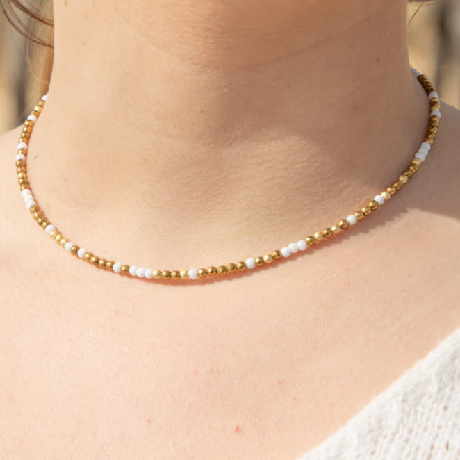 COLLIER PERLE FEMMELUCIOLE