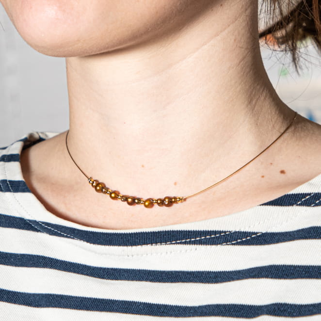 Découvrez Pépin, un bijou inspiré de l’océan fabriqué artisanalement sur l’île d’Oléron.