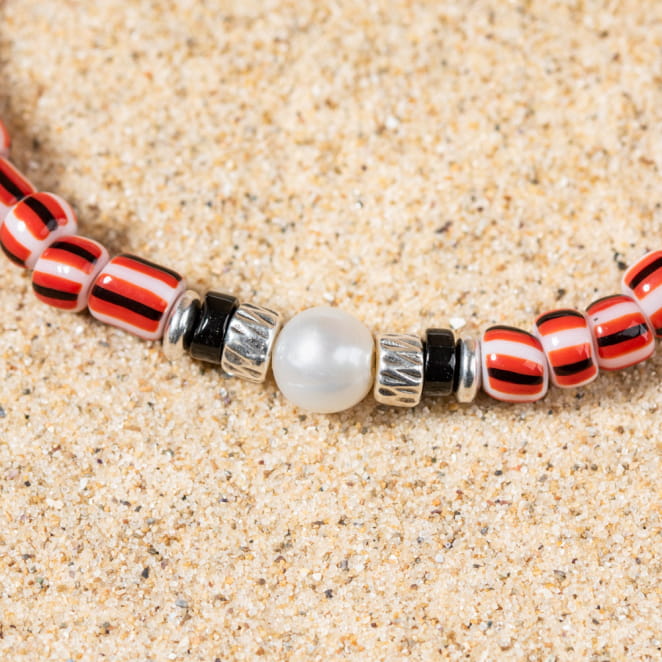 Bracelet pour homme fabriqué en france, bracelet artisanal, bijou fantaisie artisanal