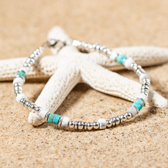 Bracelet pour homme fabriqué en france, bracelet artisanal, bijou fantaisie artisanal