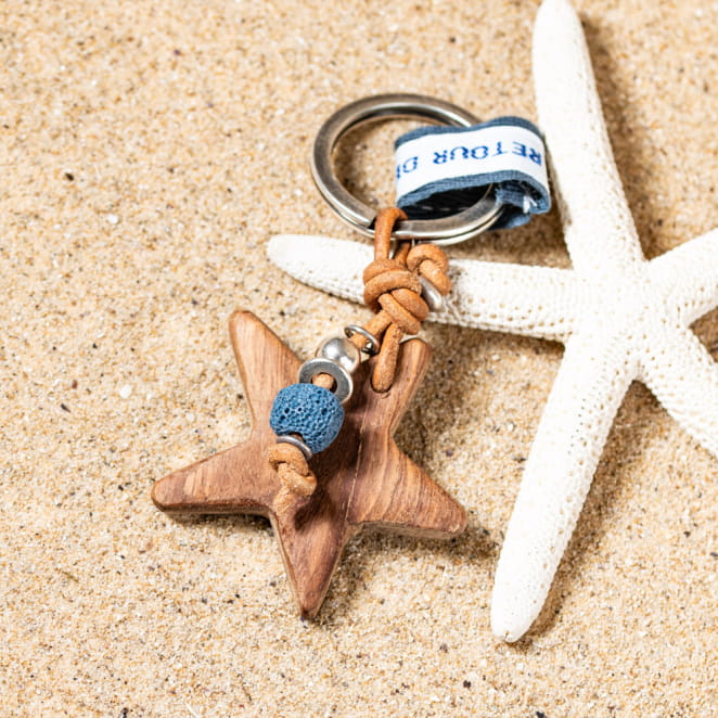 Porte-clefs fabriqué en France sur l'Île d'Oléron