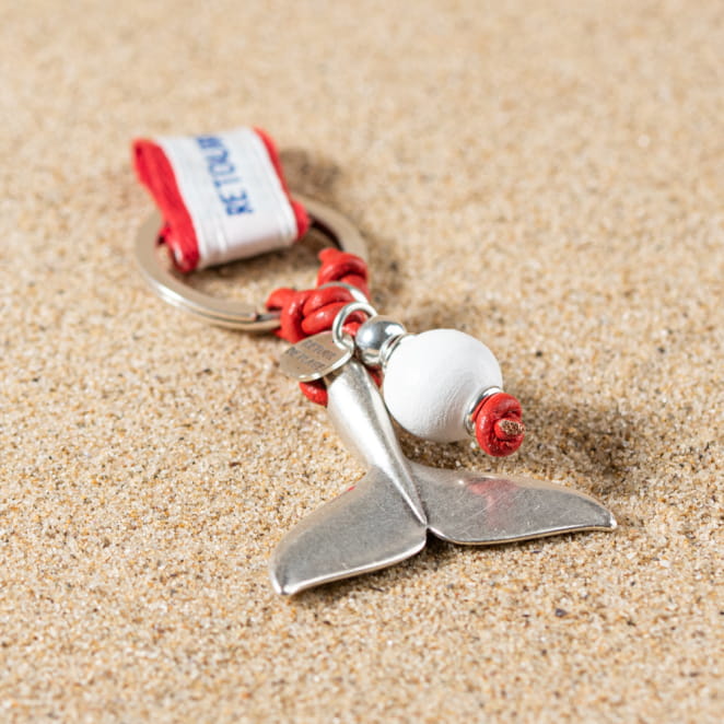 Porte-clefs made in France fabriqué sur l'ïle d'oléron avec des matériaux de qualité