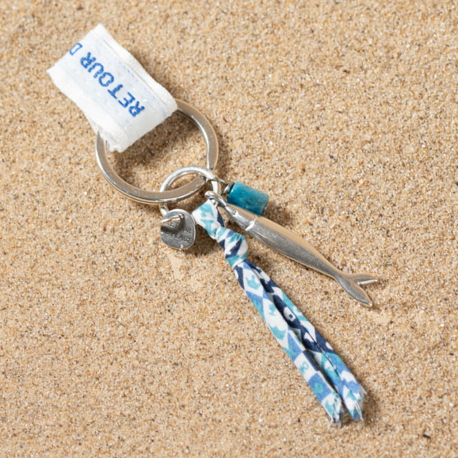 Porte-clefs artisanal, porte-clés fait main, porte-clés fabriqué en France