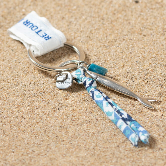 Porte-clefs artisanal, porte-clés fait main, porte-clés fabriqué en France