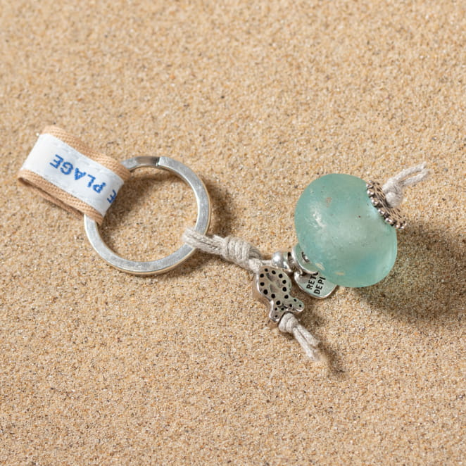 Porte-clefs artisanal, porte-clés fait main, porte-clés fabriqué en France