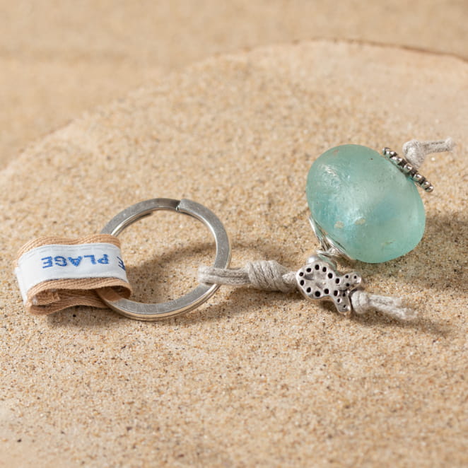 Porte-clefs artisanal, porte-clés fait main, porte-clés fabriqué en France