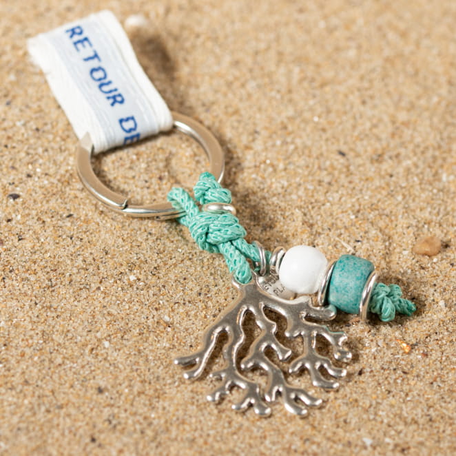 Porte-clefs artisanal, porte-clés fait main, porte-clés fabriqué en France