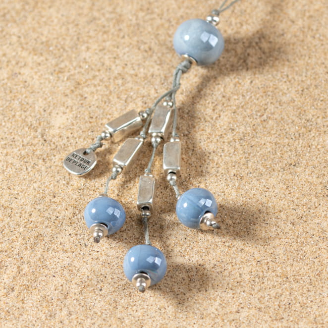 SAUTOIR FEMME PERLE SEICHE