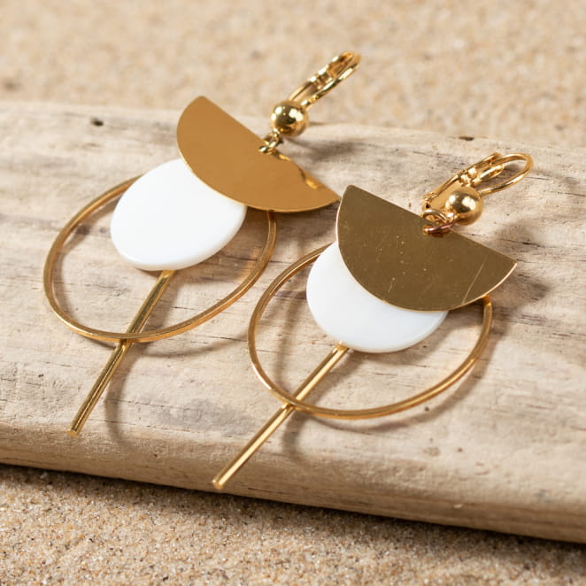 BOUCLES D'OREILLES FEMMECOMBI