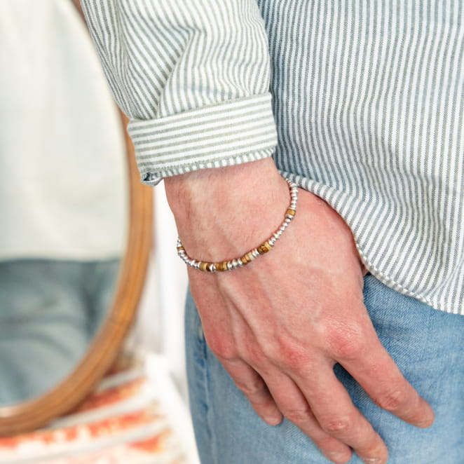 Bracelet pour homme fabriqué en France sur l'Île d'Oléron